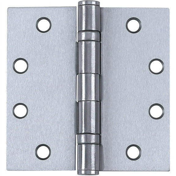 Tell Manufacturing 248070 4.5 in. Stainless Steel 32D Ball Bearing Non-Removable Pin Hinge