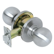Tell Manufacturing CL100002 Satin Stainless Steel Heavy-Duty Commercial Passage Knob