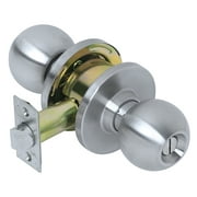 Tell Manufacturing CL100004 Satin Stainless Steel Heavy-Duty Commercial Privacy Knob