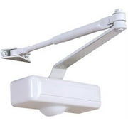 Tell Manufacturing DC100081 Ivory Lightweight Residential Door Closer