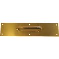thumbnail image 1 of Tell Manufacturing Brass Pull Plate Handle - Commercial Durable - 3.5" x 15", 1 of 2