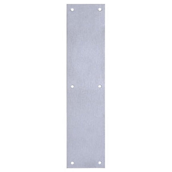Tell Manufacturing Tell 3-1/2 x 15 Inch Door Push Plate Stainless DT100072