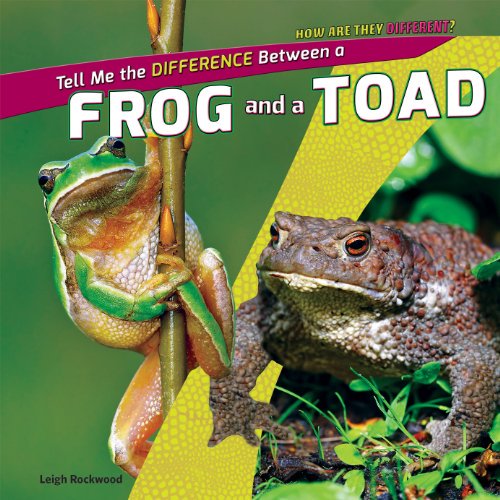 Pre-Owned Tell Me the Difference Between a Frog and a Toad (How Are They Different?) Paperback