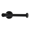 thumbnail image 1 of Tella Modern Series Brass Toilet Paper Holder in Matte Black, 1 of 3