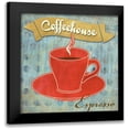 thumbnail image 1 of Teller, Skip 12x12 Black Modern Framed Museum Art Print Titled - Espresso, 1 of 5