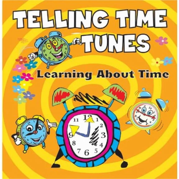 Telling Time Tunes Song CD for PK to 1st Grade