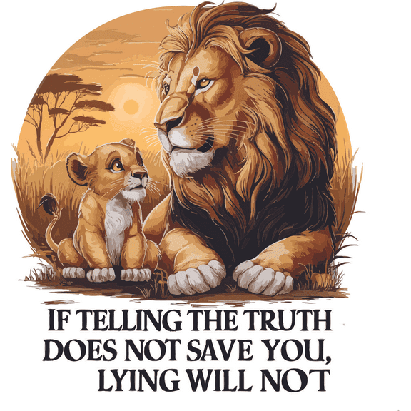 Telling the Truth Lying Honesty Quote Positive Life Motivation Inspiration Quotes Saying Wall Art Sticker Designs Vinyl Stickers For Home House Walls Rooms Windows Bedroom Decoration Size (18x20 inch)