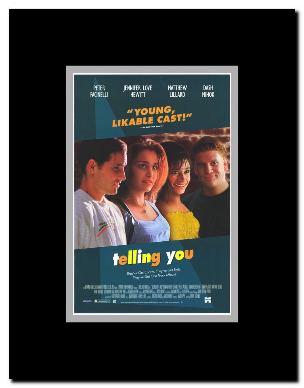 Telling You Framed Movie Poster