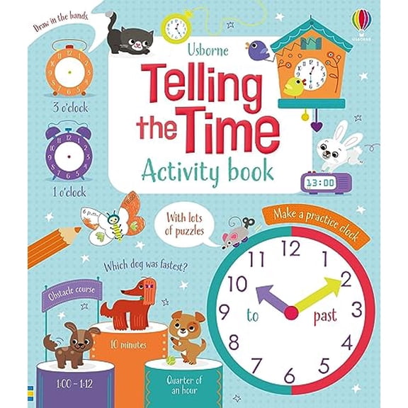 Pre-Owned Telling the Time Activity Book (Maths Activity Books): 1 Paperback