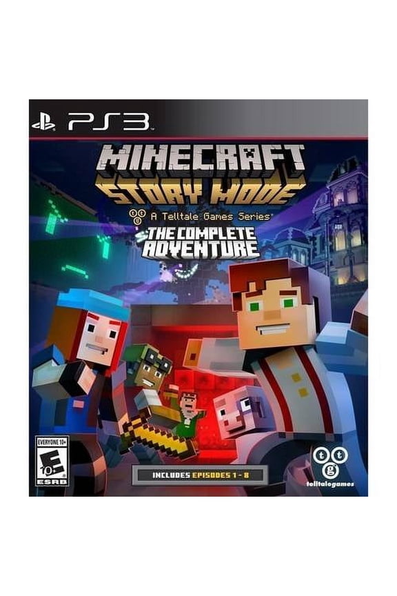 Pre-Owned Telltale Games Minecraft Story Mode The Complete Adventure (PS3)
