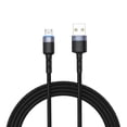 thumbnail image 1 of Tellur Data Cable USB to Micro USB with LED light, 2m, Black, compatible devices: Micro USB, by TELLUR, 1 of 6
