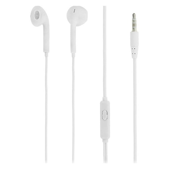 Tellur Fly in-Ear Headphones, Wired Cable Length 1.2m, Jack 3.5 mm, Colorful Design, Matt Finish, Hands-Free Calls, White