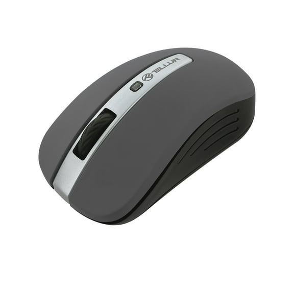 Tellur Wireless Computer Mouse, LED, Dark Grey