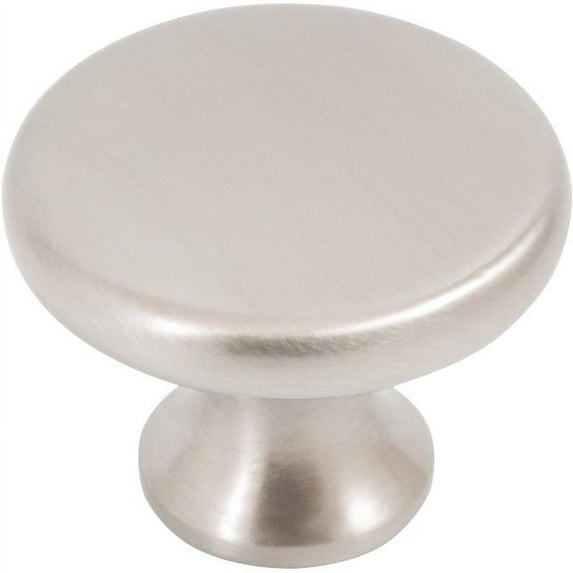 Telluride Cabinet/Bi-Fold Door Knob, 1-1/2 Inches, Satin Nickel by Stone Harbor Hardware