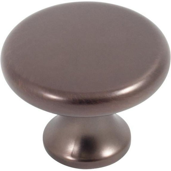 Telluride Cabinet/Bi-Fold Door Knob, 1-1/2 Inches, Vintage Bronze by Stone Harbor Hardware