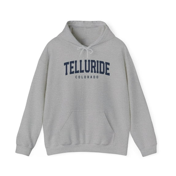 Telluride Colorado Hoodie, Gifts, Hooded Sweatshirt