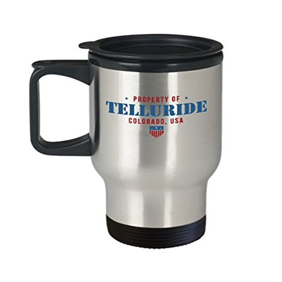 Telluride Prison Coffee Mug - 14 oz Stainless Steel Travel Cup - Unique Gift Idea