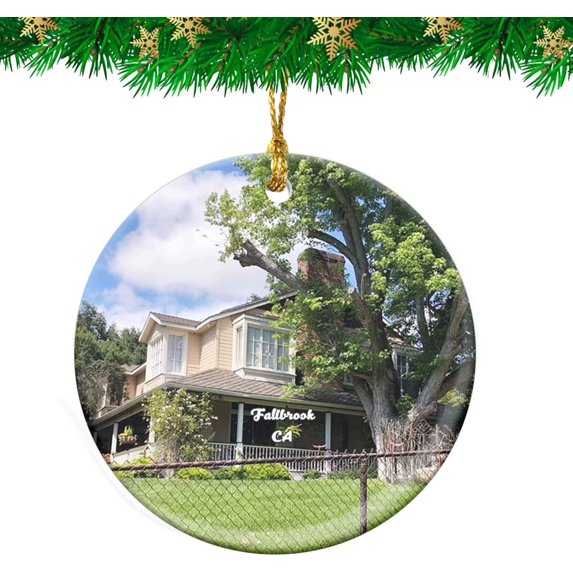 Telluride Town Colorado USA Christmas Ornament Travel Souvenir Personalized Christmas Tree Pendant Hanging Decoration