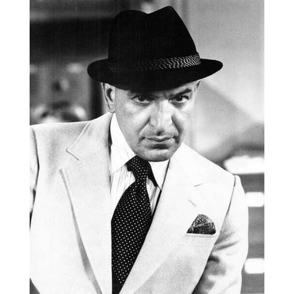 Telly Savalas looks dapper in light suit & black hat as Kojak 24x36 inch Poster