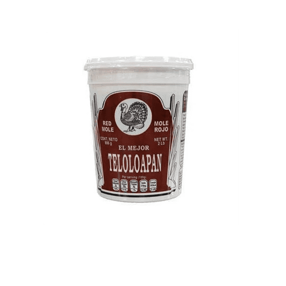 Teloloapan Mole Rojo - El Mejor, Red, 2 lb Tub