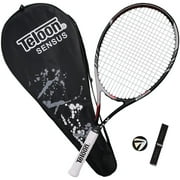 Teloon Sensus Series | Adult Tennis Racquet, Women Tennis Racket Includes Bag Cover, Shock Absorber, Tennis Grip Black