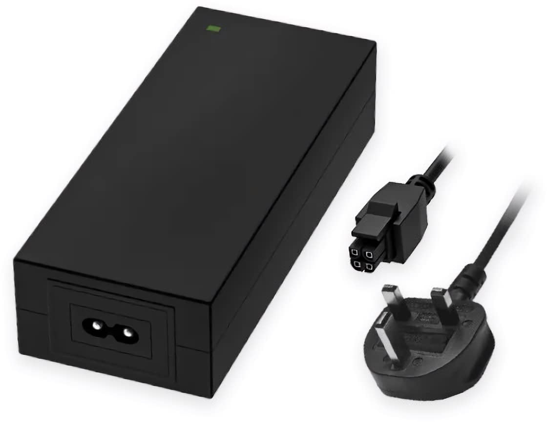 Teltonika PR3PWUK3 UK 62.4W Power Supply For use with TSW100 PoE Ethernet Switch, 48 VDC, 4-Pin 3mm Pitch Output Connector, UK (Type G) Input Connector