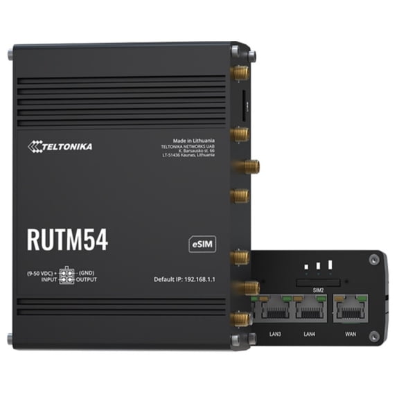 Teltonika RUTM54000000 RUTM54 5G Dual-SIM and eSIM Router - North America