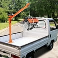 thumbnail image 1 of Telyswee 1100lbs Truck Hoist Crane, Folding Truck Mounted Crane with Electric Winch 3500 lbs 12V Electric Truck Crane Hoist 360° Swivel for Lifting Goods in Construction, 1 of 9