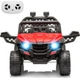 thumbnail image 1 of Telyswee 12V Kids Ride On Car Truck with Parent Remote Control, Spring Suspension, LED Lights, AUX Port, Music, 1 of 6