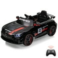 thumbnail image 1 of Telyswee 12V Ride on Car for Kids with Remote Contorl, 35W*2 Motors Battery Powered Sports Car, Sound, LED Headlights, One Button Assemble Wheels, Music for 3-8 Years Boys Girls Gift, 1 of 8