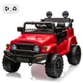 thumbnail image 2 of 12V Kids Ride On Car, Kids Electric Car With Remote Control, Kids UTV Featuring Rear Storage Wireless Audio Player Electric Vehicle Kids Aged 3 8 Pink 2 of 10