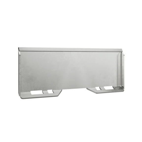 Telyswee 3/16" 3/8" 1/4" 1/2" Steel Skid Steer Attachment Plate, Quick Attach Plate, Universal Quick Attach Adapter Mounting Plate for Bobcat Kubota Tractors, 1500-12000lbs Load Capacity Silver