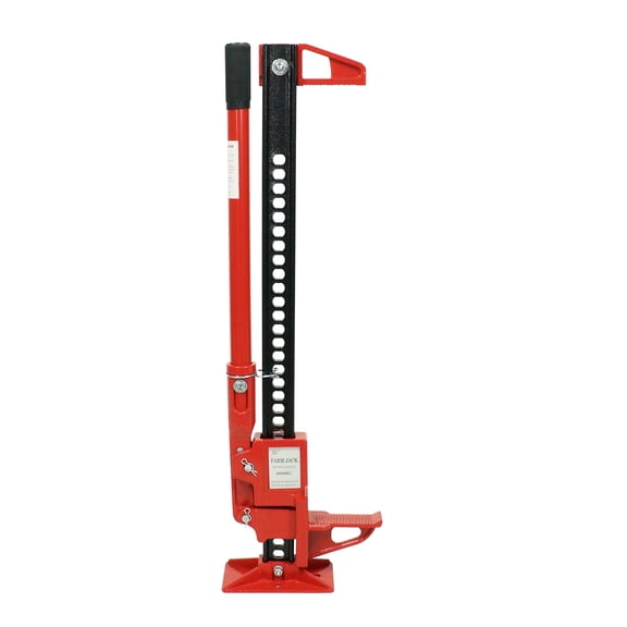 Telyswee 33"/48"/60" High Lift Farm Jack, 3 Ton/6600 lbs Capacity Ratcheting Off Road Utility Jack Farm Jack, Adjustable Lifting Height Heavy-Duty Farm Jack for Tractor, Truck, SUV