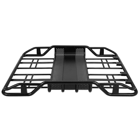 Telyswee 50"x37.8"x6.3" Rooftop Car SUV Truck Cargo & Luggage Storage Basket Carrier 165lbs Load Capacity
