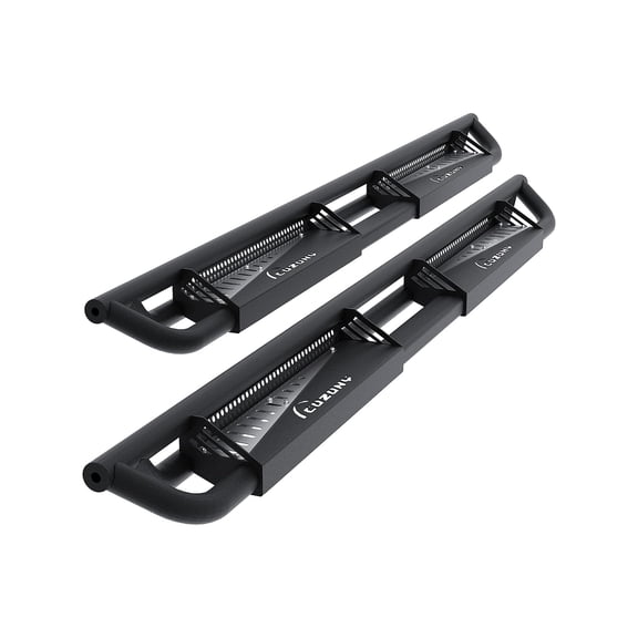 Telyswee 6" Running Boards 550LB Side Steps Three-Tube Non-Slip Design Black Powder Coating Rock Sliders for 2015-2025 Chevy Colorado/GMCCanyon Crew Cab