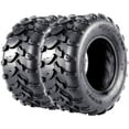 thumbnail image 1 of Telyswee Set of 2 20x10-10 ATV Tires, 4PR All Terrain 20x10-10 TL ATV UTV Trail Sand Mud Off-Road Tires, Tubeless, 1 of 5