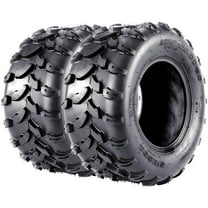 Telyswee Set of 2 20x10-10 ATV Tires, 4PR All Terrain 20x10-10 TL ATV UTV Trail Sand Mud Off-Road Tires, Tubeless