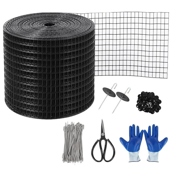Telyswee Solar Panel Critter Guard Bird Guard Mesh 6inch x 120ft Roll Kit, Used for Bird/Critter Proofing Solar Panels, Removable Without Damage