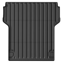 Telyswee Truck Bed Mat Compatible for FordMaverick Hybrid & Gas 4.5' (54.4") Bed 2022 2023 2024 2025, All Weather TPE Heavy Duty Pickup Bed Liner Cargo Mat, Black