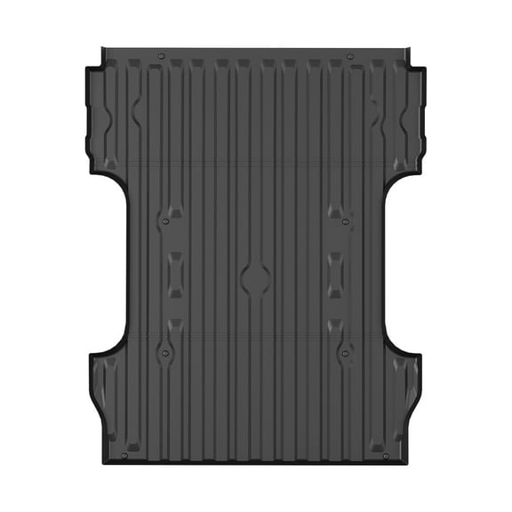 Telyswee Truck Bed Mat for 2017-2024 Ford Super Duty F250 F350 F450 6.75 Feet(81.9 inches) Bed, All Weather TPE Heavy Duty Pickup Bed Liner Cargo Mat