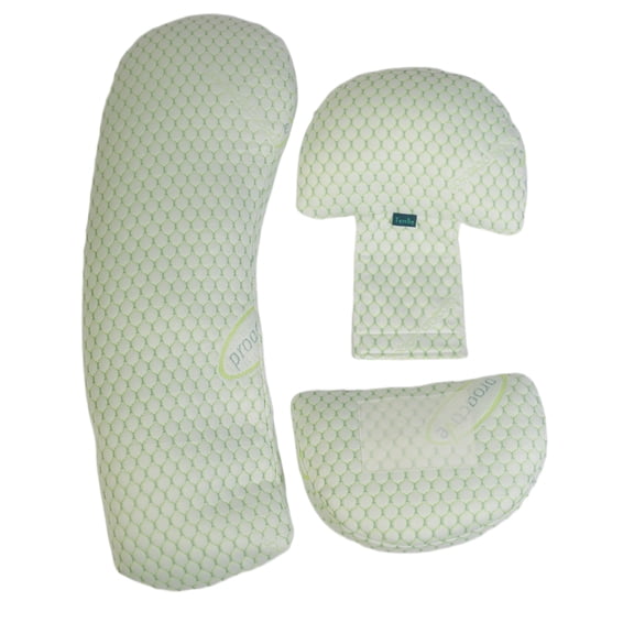 TemBe Pregnancy Pillow, Soft Maternity Body Pillow with Detachable and Adjustable Pillow Cover Support for Belly, Back, Legs, and HIPS