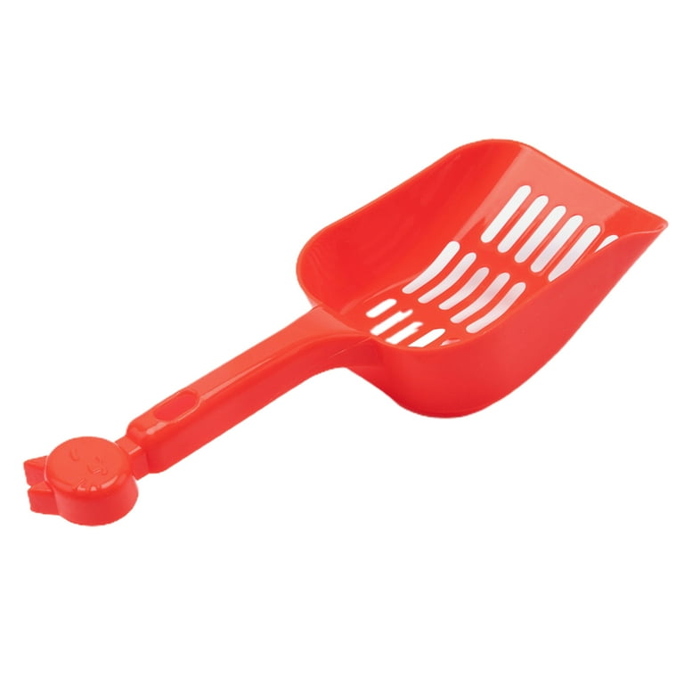 Temacd 5 Pcs Cat Litter Shovel with Handle Non slip s Bur free