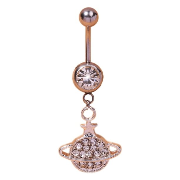 5 Edged Star Dangling Surgical Steel Belly Button Navel Ring 5 Edged Star Dangling Surgical Steel Belly Button Navel Ring