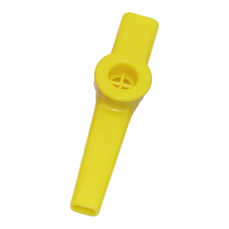Temacd Kazoo Toy Crisp Sound Good looking No Glitch Hand eye Coordination Hands on Ability Multicolor Kazoo Instrument Yellow Walmart