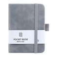 thumbnail image 1 of Temacd Notebook Stylish Portable Diary Notebook with Elastic Strap Design Compact Record Notepad for Home Office, 1 of 8