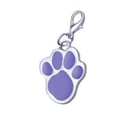 Temacd Paw Dog Puppy Cat Anti-Lost ID Name Tags Collar Pendant Charm Pet Accessories