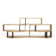thumbnail image 1 of Temahome 9500.320040 Pedro Andre One Module Composition 2014-002 Shelving Units, Oak - Pure Black, 1 of 1