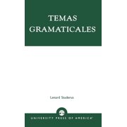 Temas Gramaticales, Hardcover