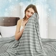 L'AGRATY Queen Size Cooling Blanket Lightweight, Cold Ice, for Night
