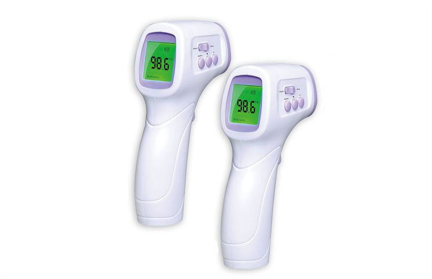 AccuMed AT2102 Non-Contact, Instant-Read Handheld Infrared Medical  Thermometer 7-in-1 Functionality with Non-invasive, Professional Accuracy  for Home